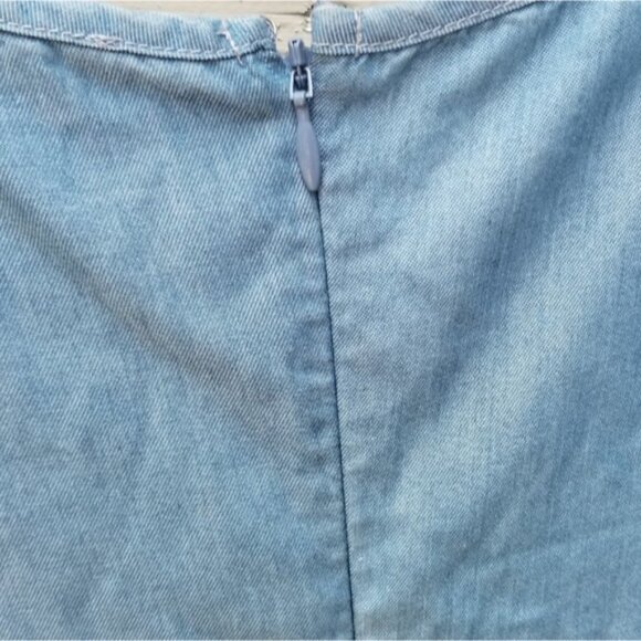 Lovers + Friends Orchid Chambray Wrap Dress - Picture 8 of 8